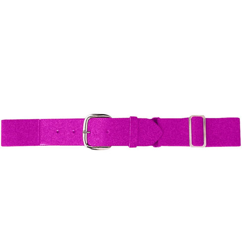 Augusta Sportswear Youth Elastic Baseball Belt (6002), Color 'Power Pink'